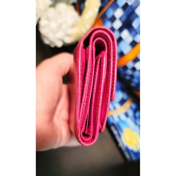 MCM Double Snap Tri-Fold Wallet with Charms EUC - Picture 8 of 11